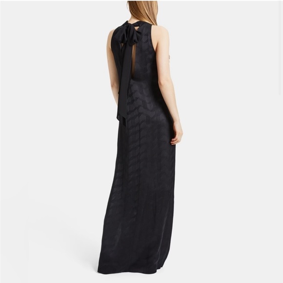 NWT Theory Clean Halter Maxi Dress - Picture 3 of 7